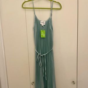 Same Edelman Size Medium Pleated Dress
